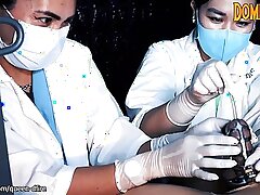 CBT de sondage médical en chasteté scratch b ill 2 infirmières asiatiques