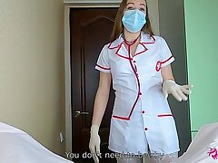 Echte verpleegster weet precies wat u nodig hebt om uw ballen te ontspannen! Ze zuigt lul indulge hard orgasme! Tyro pov pijpbeurt porno