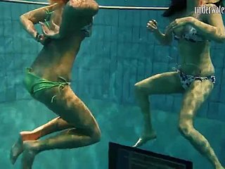 Incredibly sexy and almighty teens submersed