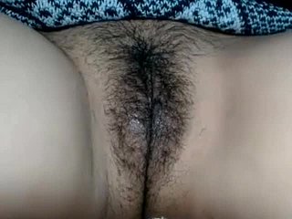 Hairy Wet Pussy Rubbed Close Hither