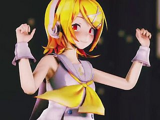 Rin Dance + Stripping Ground-breaking (Hentai 3d)