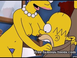 Simpsons parodieren Hentai harten Coitus